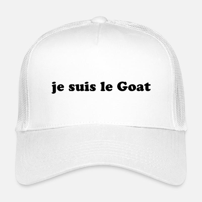 Tshirt idée humour goat  Casquette trucker enfant