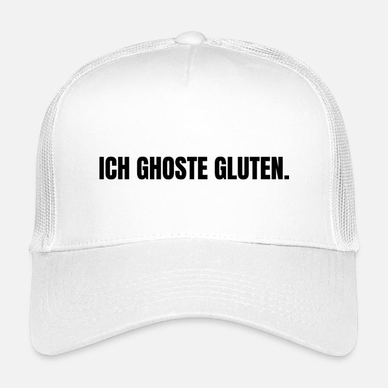 Ich Ghoste Gluten - Kinder Trucker-Cap - Weiß