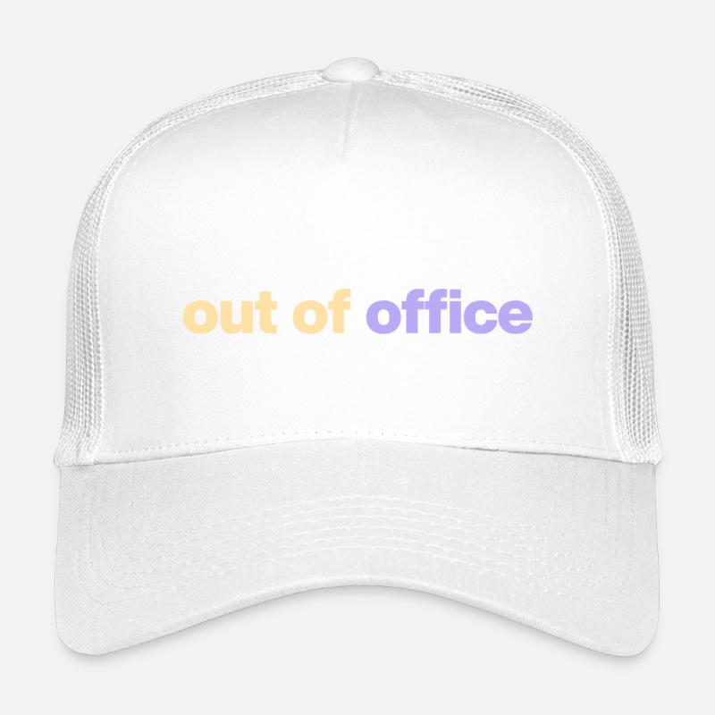 Absent du bureau Casquette trucker enfant