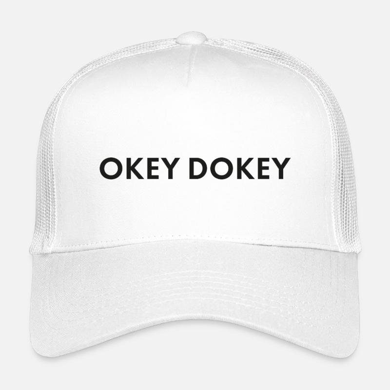 Okay Dokey - Kinder Trucker-Cap - Weiß