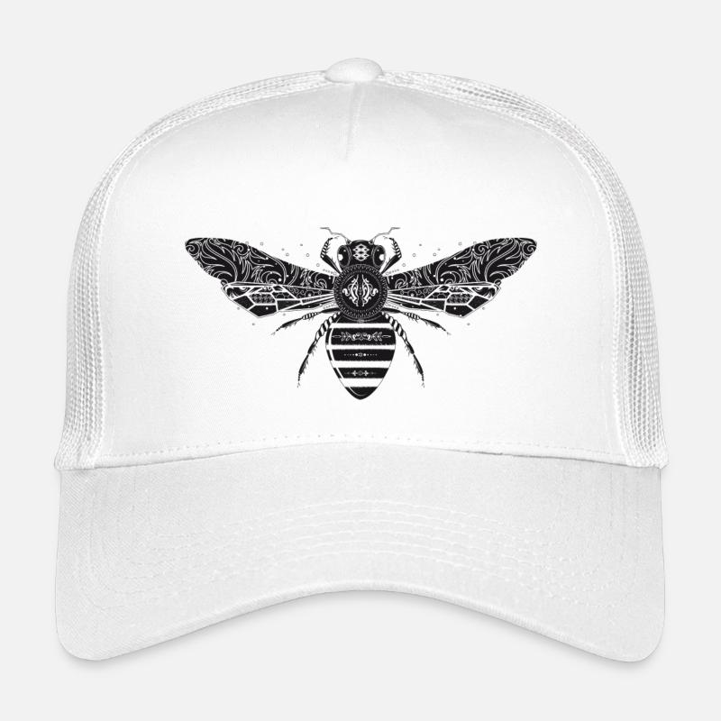 artfully designed bee Kids’ Trucker Cap