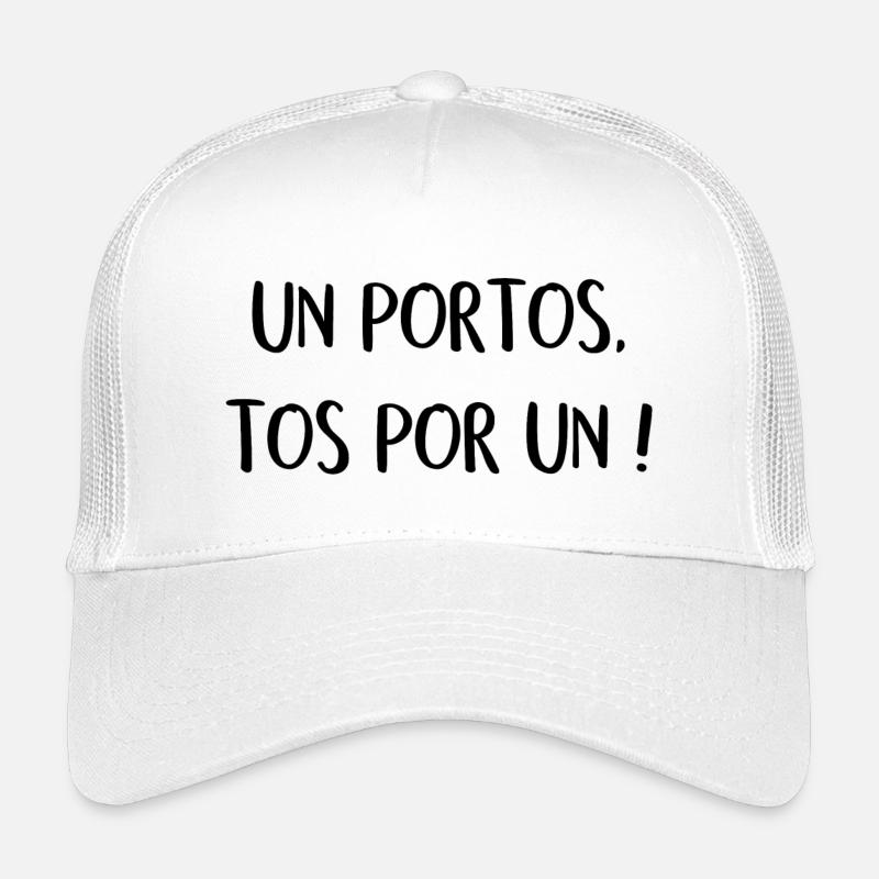 Portos - Kinder Trucker-Cap - Weiß