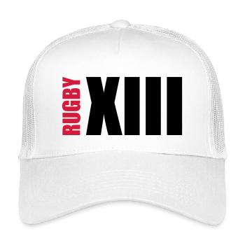Rugby - Kids’ Trucker Cap - white - Front