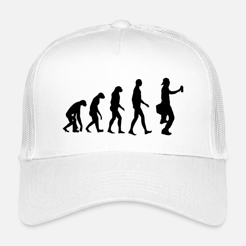 Graffiti / Tag / Writer / Street Art - Kinder Trucker-Cap - Weiß