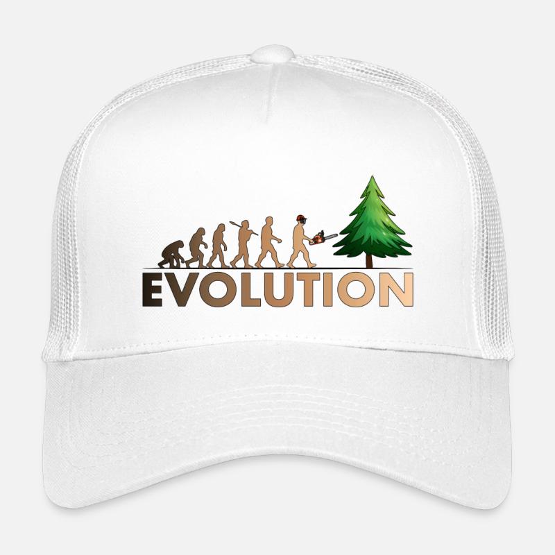 Kettensägen Evolution Farbe Kinder Trucker-Cap
