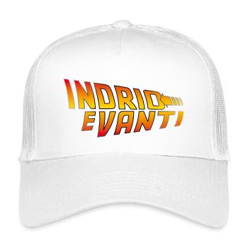 Indrio e vanti - aller et venir - Casquette trucker enfant - blanc - Devant