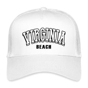 Chemise Virginie - Casquette trucker enfant - blanc - Devant