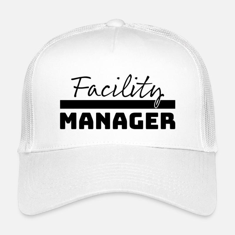 Tshirt Facility Manager black Kids’ Trucker Cap