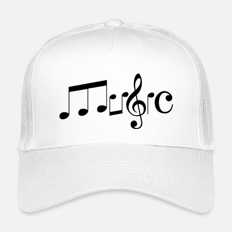 Music - Kinder Trucker-Cap - Weiß