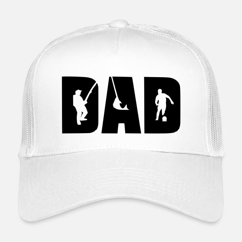 PAPA - Kinder Trucker-Cap - Weiß