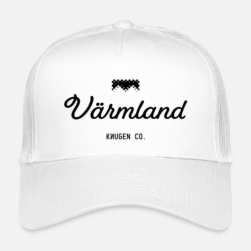Värmland schwarz Kinder Trucker-Cap