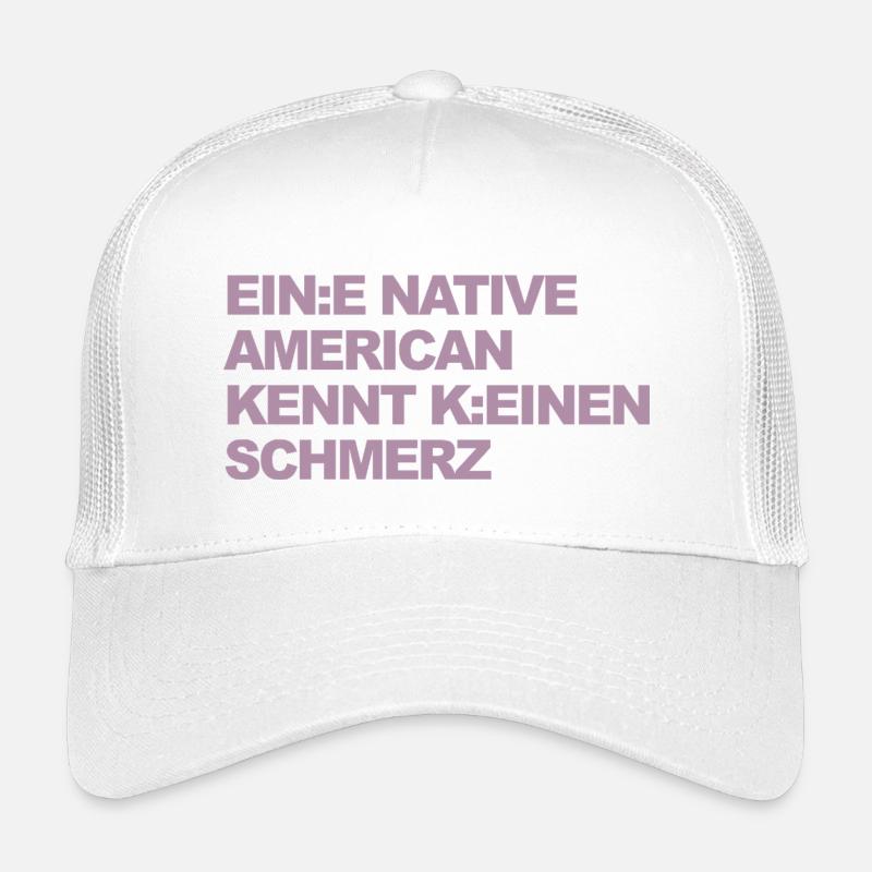 WOKE SATIRE: Ein Indianer kennt keinen Schmerz Kinder Trucker-Cap