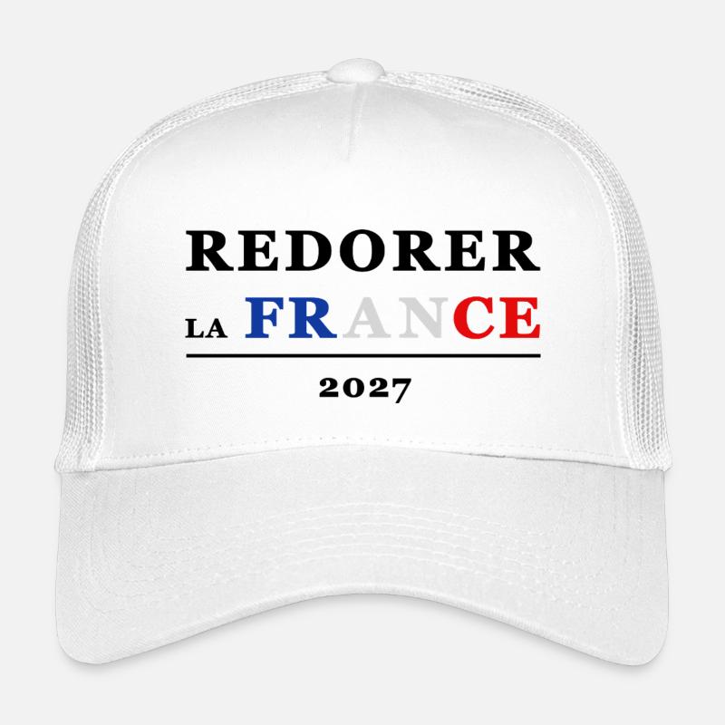 FRANKREICH WIEDERHERSTELLEN 1 - Kinder Trucker-Cap - Weiß