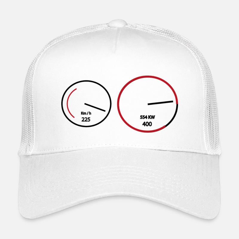 Kms Count - Kids’ Trucker Cap - white