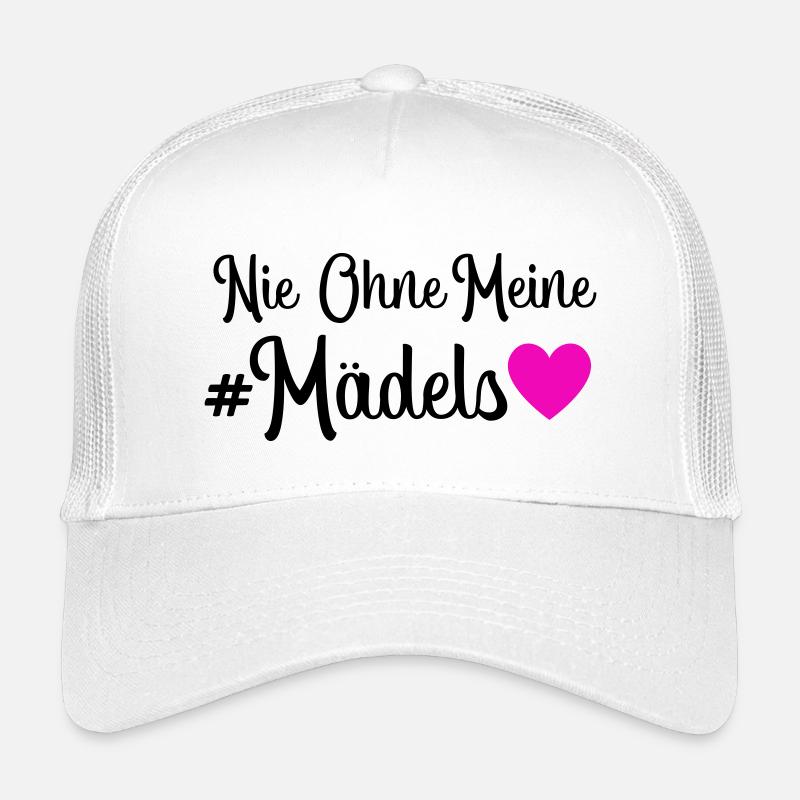 Never without my girls Kids’ Trucker Cap