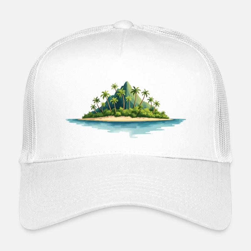 Tropical Island Kids’ Trucker Cap