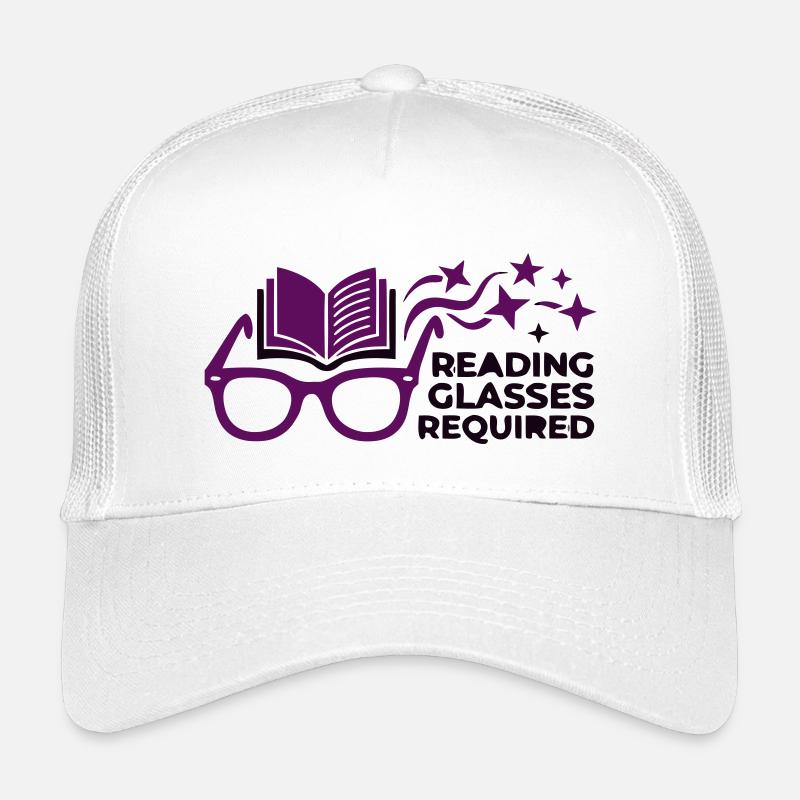 Livre de lunettes de lecture qui dit Vector Casquette trucker enfant