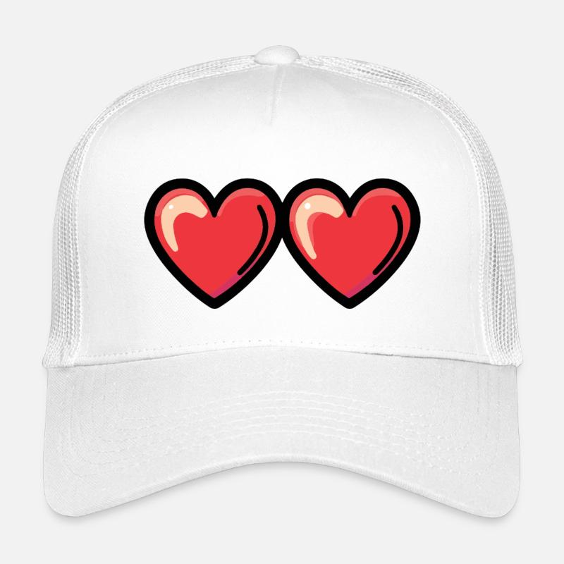 Herzen Liebe Symbol Kinder Trucker-Cap