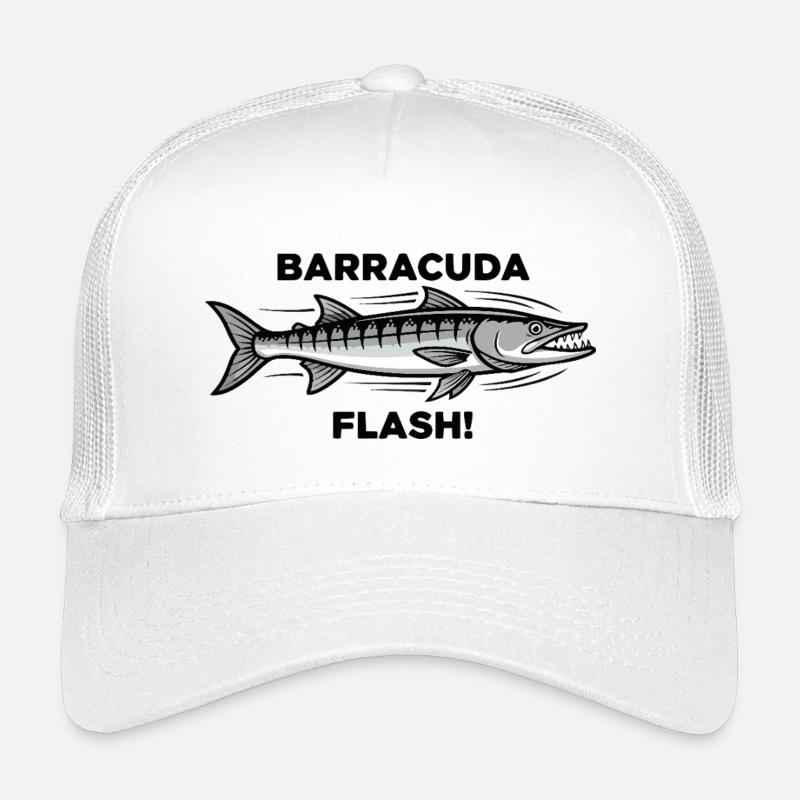 Barracuda Flash Predator Sea Barracuda Kinder Trucker-Cap