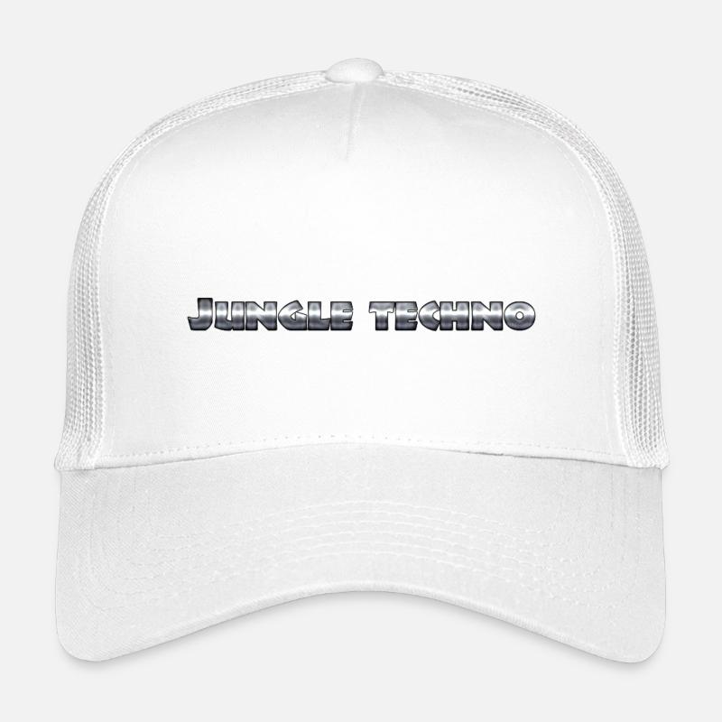 Lebendiger Dschungel-Techno-Druck Kinder Trucker-Cap