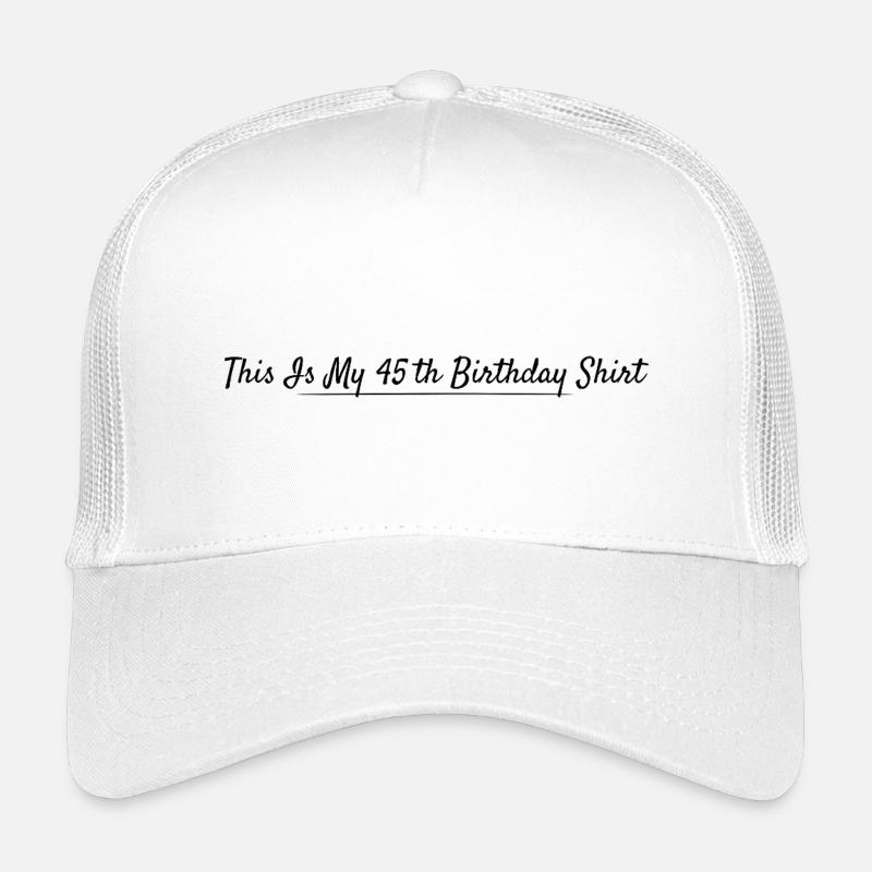45th Anniversary 45 Years Anniversary Kids’ Trucker Cap