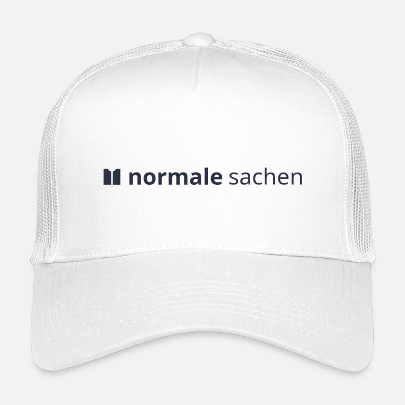Normal Stuff Logo Bleu Casquette trucker enfant