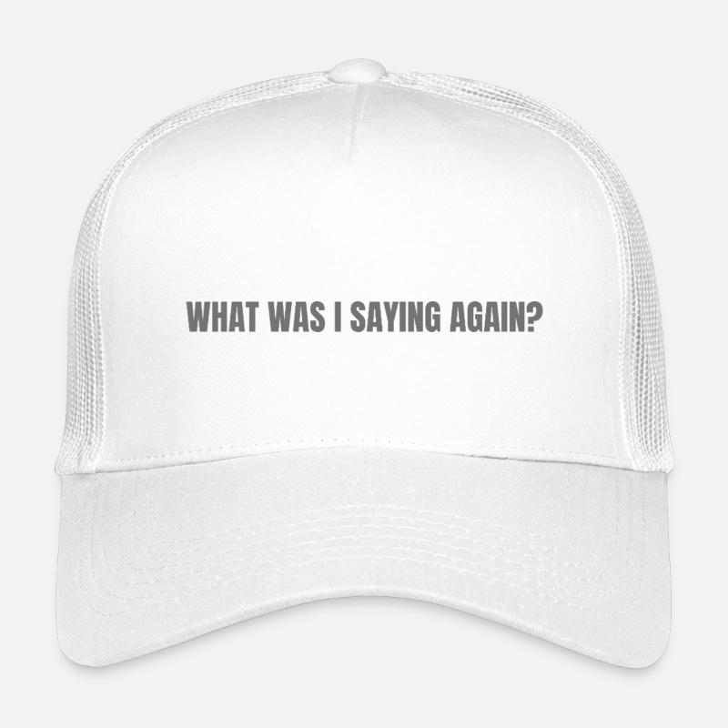 mémoire - Casquette trucker enfant - blanc