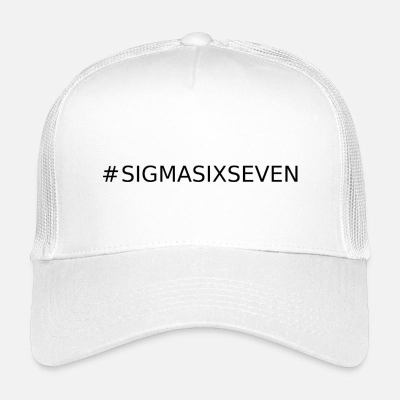 #sigmasixseven - Kinder Trucker-Cap - Weiß