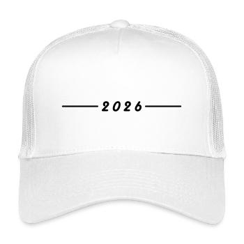 Élément de l’année 2026 - Casquette trucker enfant - blanc - Devant
