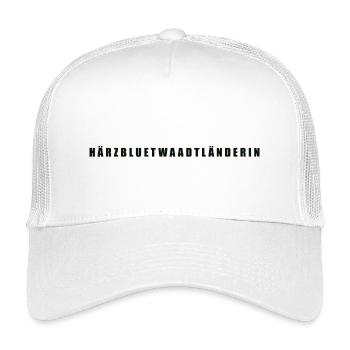 Härzbluetwaadtlander, Canton de Vaud - Casquette trucker enfant - blanc - Devant
