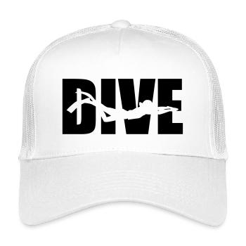 Dive - Kids’ Trucker Cap - white - Front