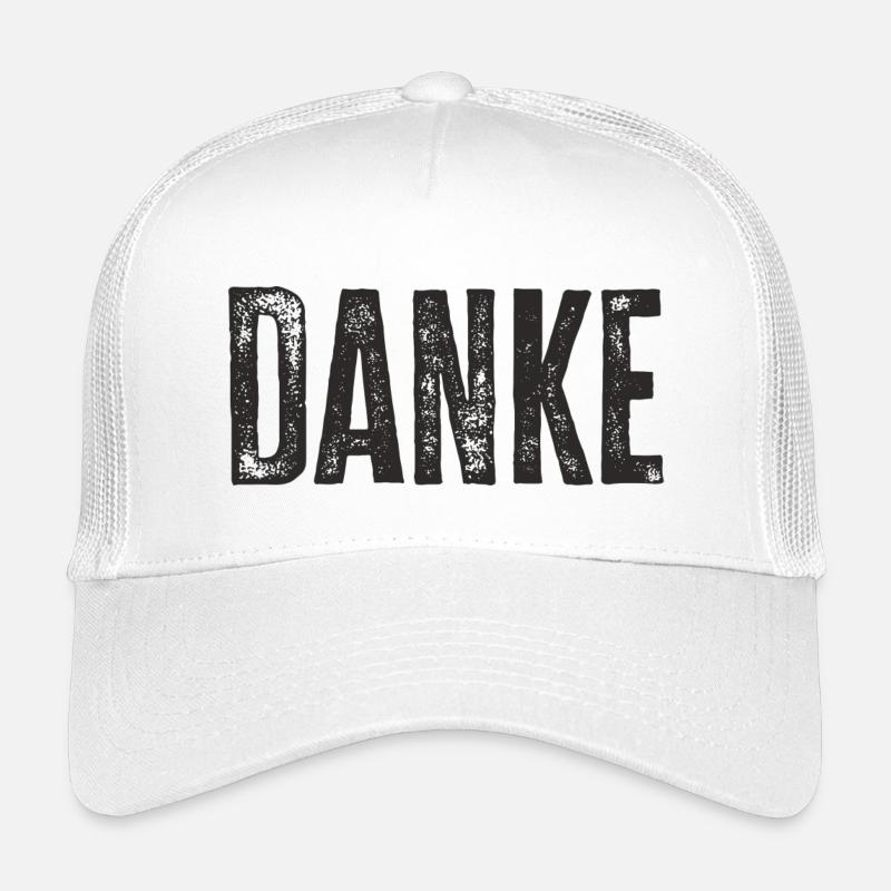 Danke Dankeschön Worte Geschenk Kinder Trucker-Cap