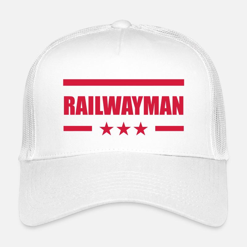 Cheminot / Chemin de fer / Train / Metro Casquette trucker enfant