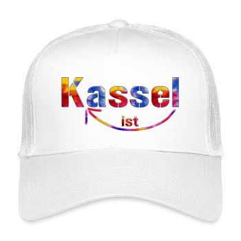 Kassel ist klasse - Kinder Trucker-Cap - Weiß - Vorne