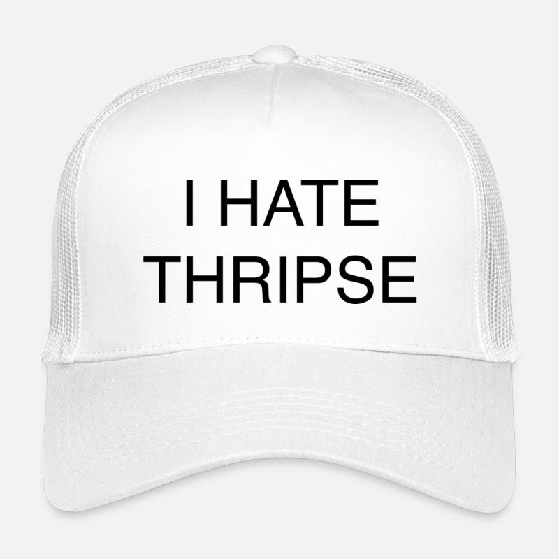 I HATE THRIPSE - Kinder Trucker-Cap - Weiß