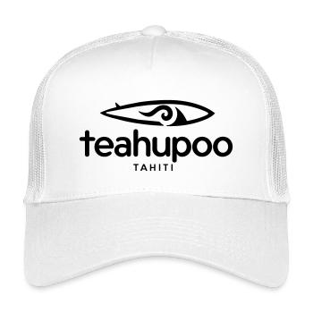 Teahupoo Tahiti Surf - Casquette trucker enfant - blanc - Devant