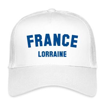 LORRAINE Lothringen France Frankreich - Kinder Trucker-Cap - Weiß - Vorne