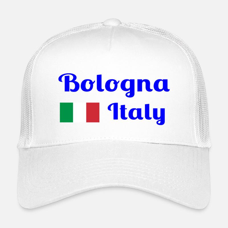 Bologne, Italie - Imprimés élégants Casquette trucker enfant