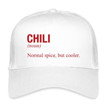 PIMENT - Casquette trucker enfant - blanc - Devant