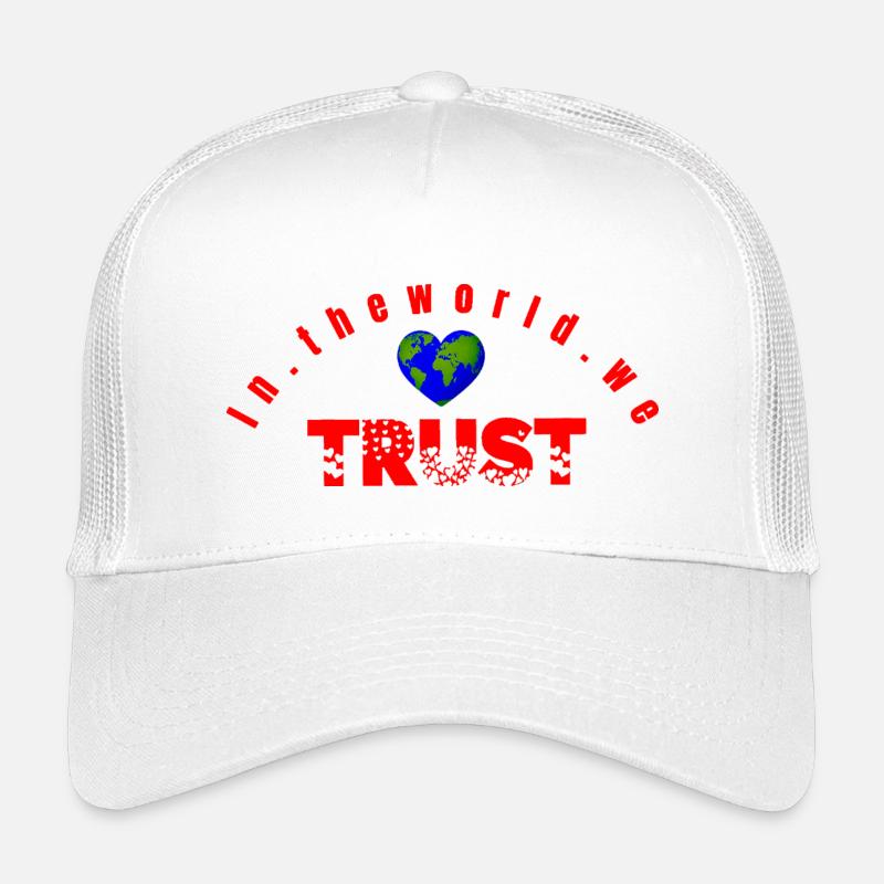 Dans le World Trust Casquette trucker enfant