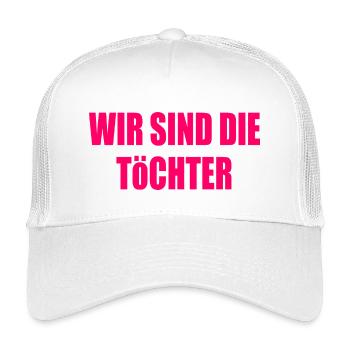 Nous sommes les filles - Casquette trucker enfant - blanc - Devant