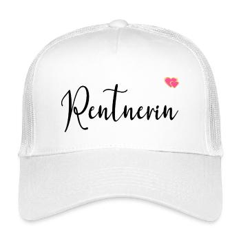 Rentnerin Rente Herz - Kinder Trucker-Cap - Weiß - Vorne