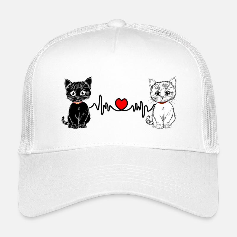 Herzschlag Kinder Trucker-Cap