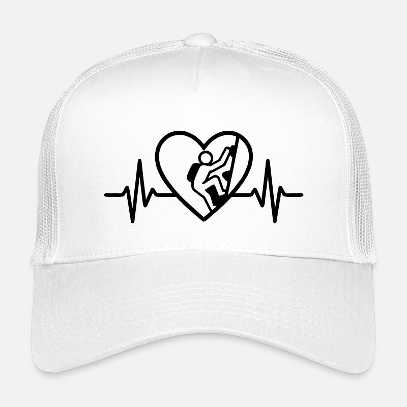Heart climbing – passion for mountain sports Kids’ Trucker Cap