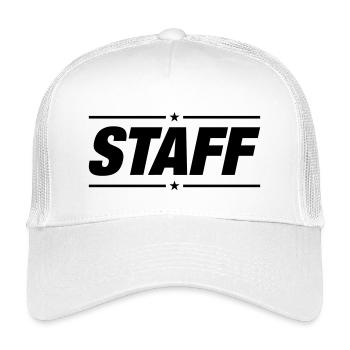 Staff - Kids’ Trucker Cap - white - Front