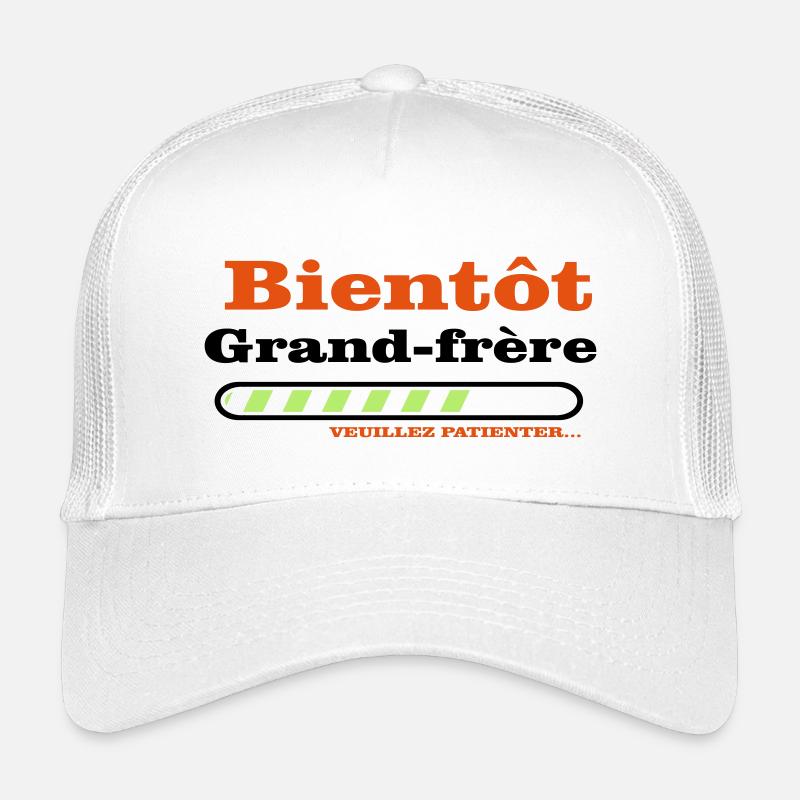 Bald ein großer Bruder Kinder Trucker-Cap