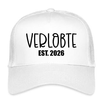 Verlobung Verlobte 2026 - Kinder Trucker-Cap - Weiß - Vorne