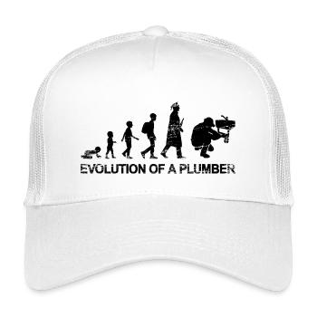 Installateur Entwicklung - Kinder Trucker-Cap - Weiß - Vorne