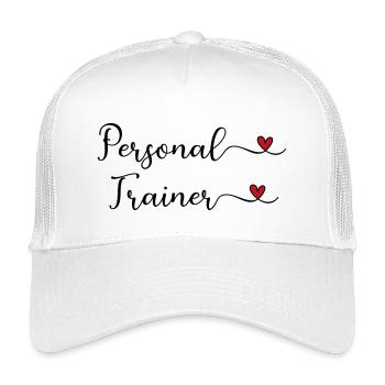 Personal Trainer - Kinder Trucker-Cap - Weiß - Vorne