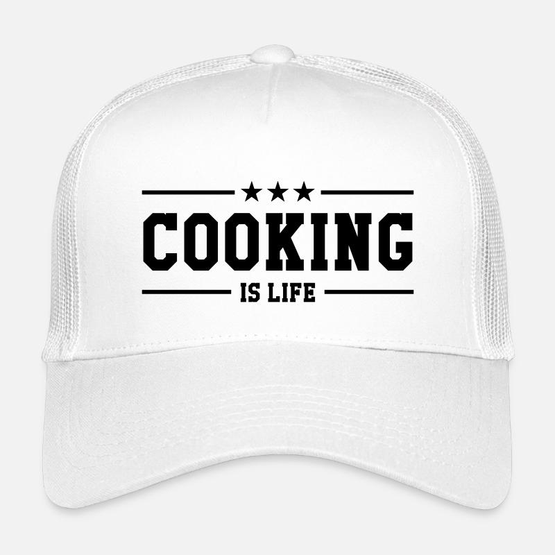 Cooking is life Casquette trucker enfant